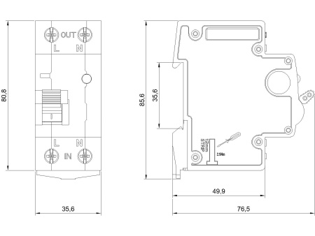 Устройство защиты от дугового пробоя УЗДП/УЗИС-ЭКОТЕХ-С1-16А, 3шт (ИСТОК С1-16А)